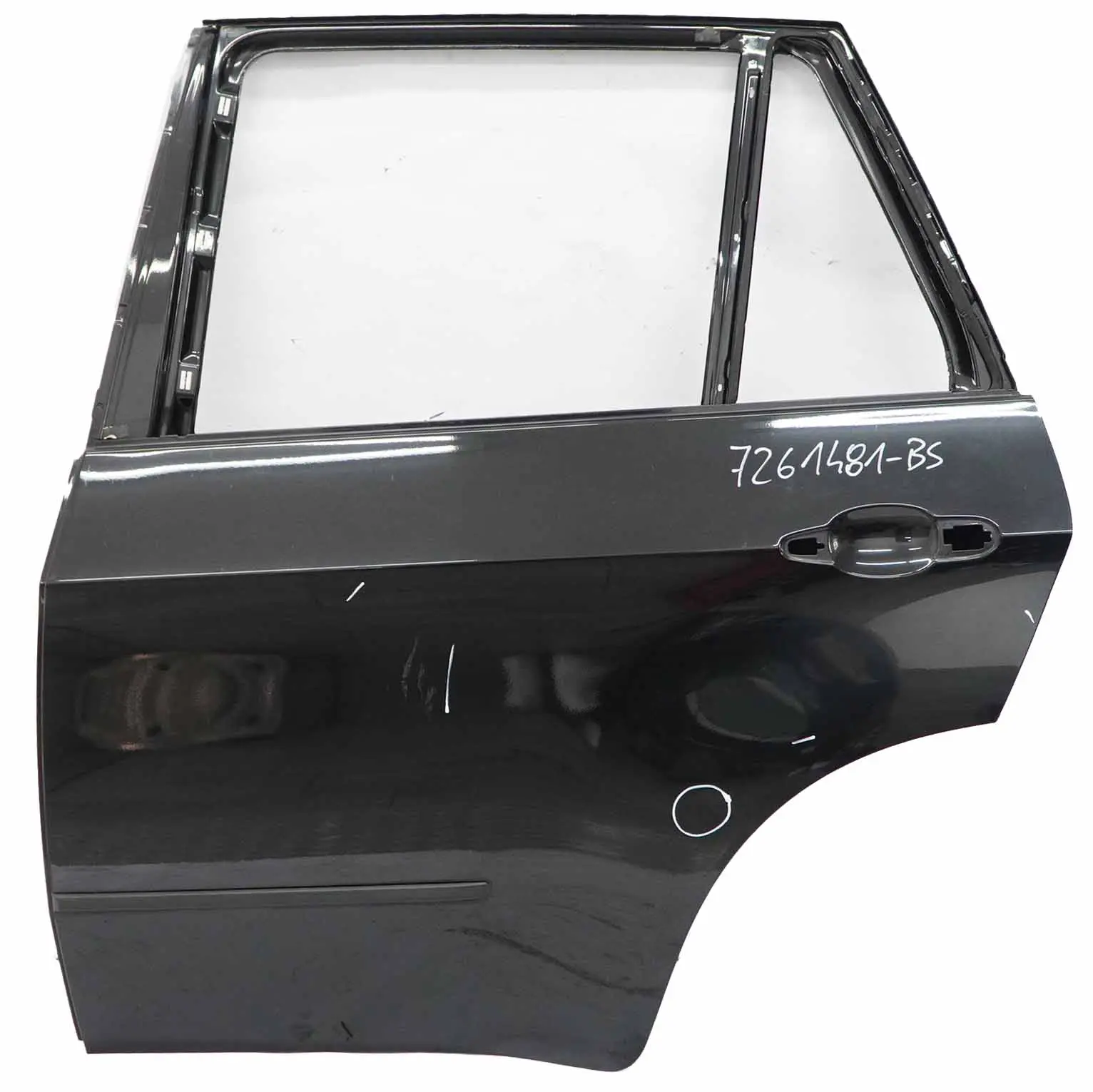 BMW X5 Series E70 Door Rear Left N/S Black Sapphire Metallic - 475