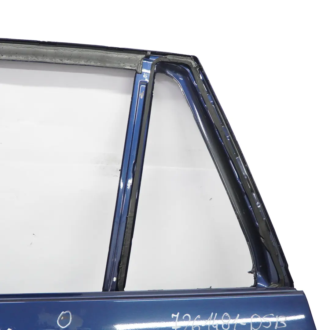 Porta posteriore sinistra Tiefseeblau Deep Sea Blue Metallic - A76 BMW X5 E70 - SKU 7261481-DSB - Numero di parte 7261481
