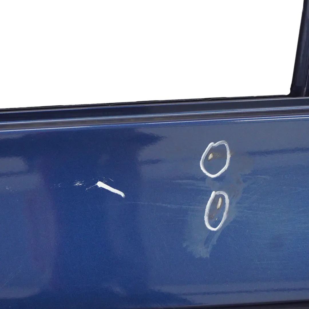Porta posteriore sinistra Tiefseeblau Deep Sea Blue Metallic - A76 BMW X5 E70 - SKU 7261481-DSB - Numero di parte 7261481