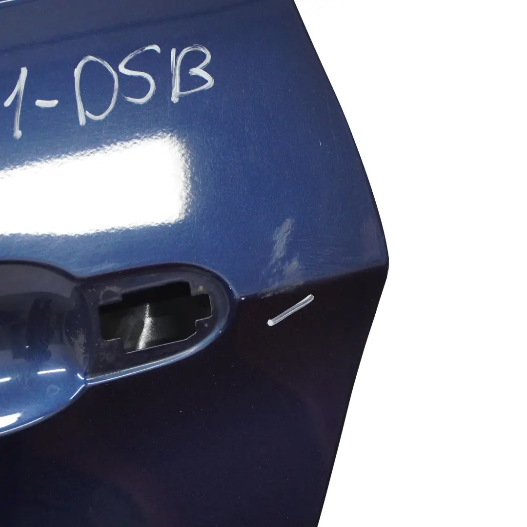 Porta posteriore sinistra Tiefseeblau Deep Sea Blue Metallic - A76 BMW X5 E70 - SKU 7261481-DSB - Numero di parte 7261481
