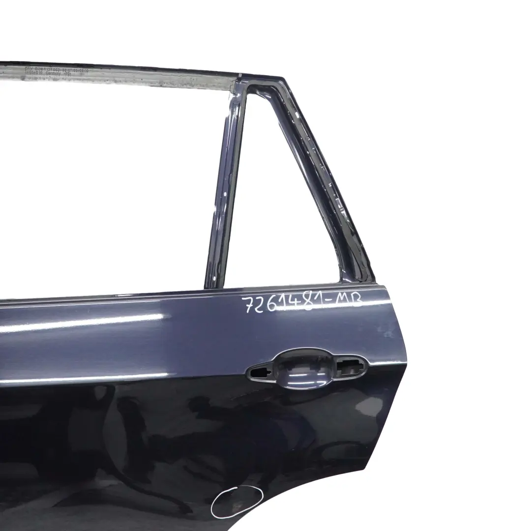arriere gauche Monacoblau Bleu Monaco Metallise - A35 pour BMW X5 E70 Porte à propos du numéro de pièce 7261481 BMW X5 E70 Porte arriere gauche Monacoblau Bleu Monaco Metallise - A35 - SKU 7261481-MB - Numéro de pièce 7261481