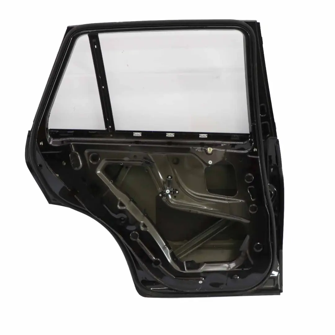 BMW X5 E70 Door Rear Left N/S Rubinschwarz Ruby Black Metallic - S23 - SKU 7261481-RUB - Part number 7261481