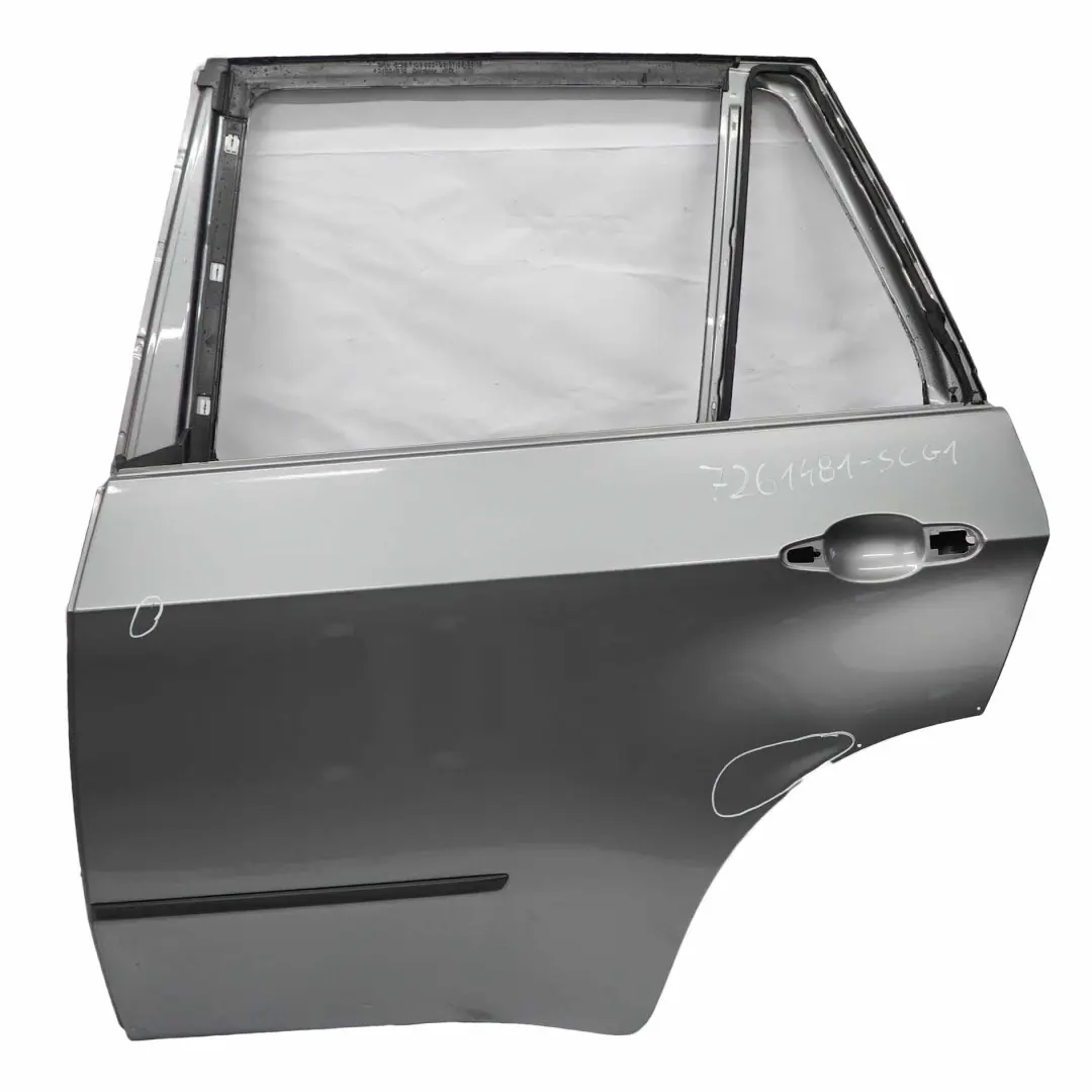 Door Rear Left N/S Spacegrau Space Grey Metallic - A52 to BMW X5 E70 with Part number 7261481 BMW X5 E70 Door Rear Left N/S Spacegrau Space Grey Metallic - A52 - SKU 7261481-SCG1 - Part number 7261481