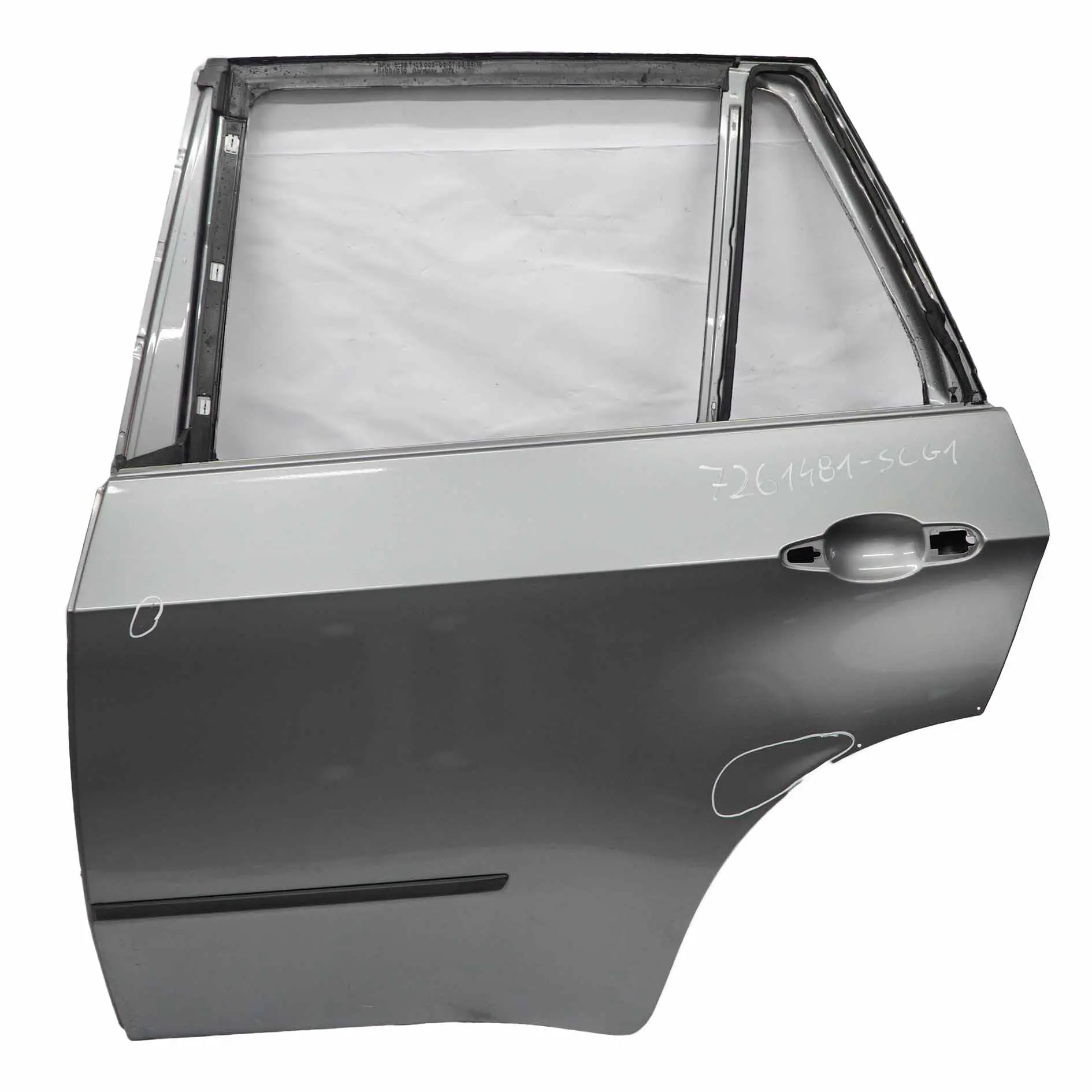 BMW X5 E70 Porta Posteriore Sinistra Spacegrau Metallic - A52
