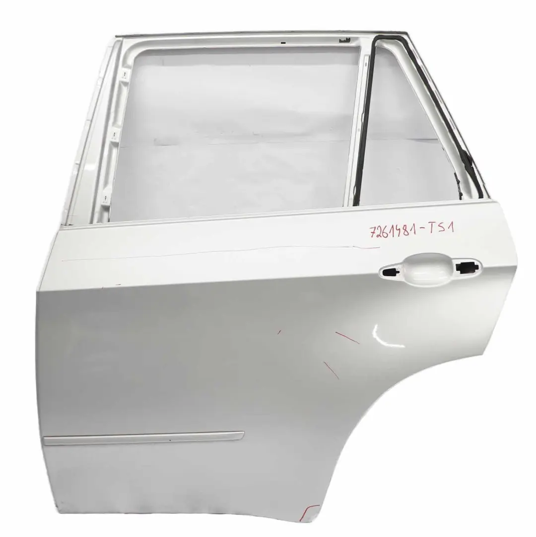 BMW X5 E70 Puerta Trasera Izquierda Titansilber Titan Silver Metallic - 354 - SKU 7261481-TS1 - Número de pieza 7261481