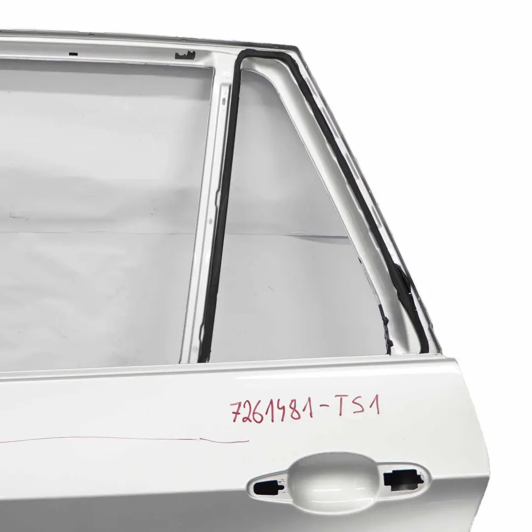 Door Rear Left N/S Titansilber Titan Silver Metallic - 354 to BMW X5 E70 with Part number 7261481 BMW X5 E70 Door Rear Left N/S Titansilber Titan Silver Metallic - 354 - SKU 7261481-TS1 - Part number 7261481