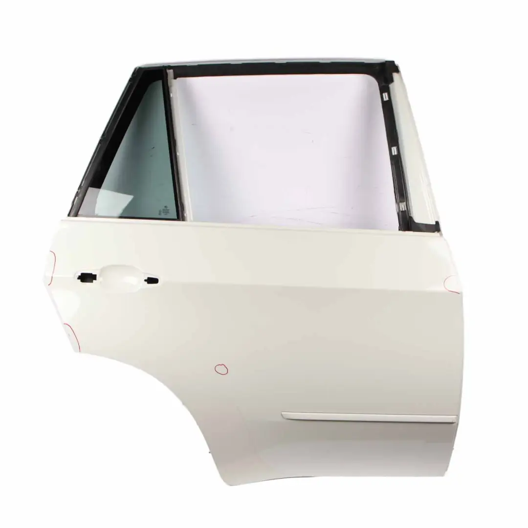 Door Rear Right O/S Alpinweiss White 3 - 300 to BMW X5 E70 with Part number 7261482 BMW X5 E70 Door Rear Right O/S Alpinweiss White 3 - 300 - SKU 7261482-AW - Part number 7261482