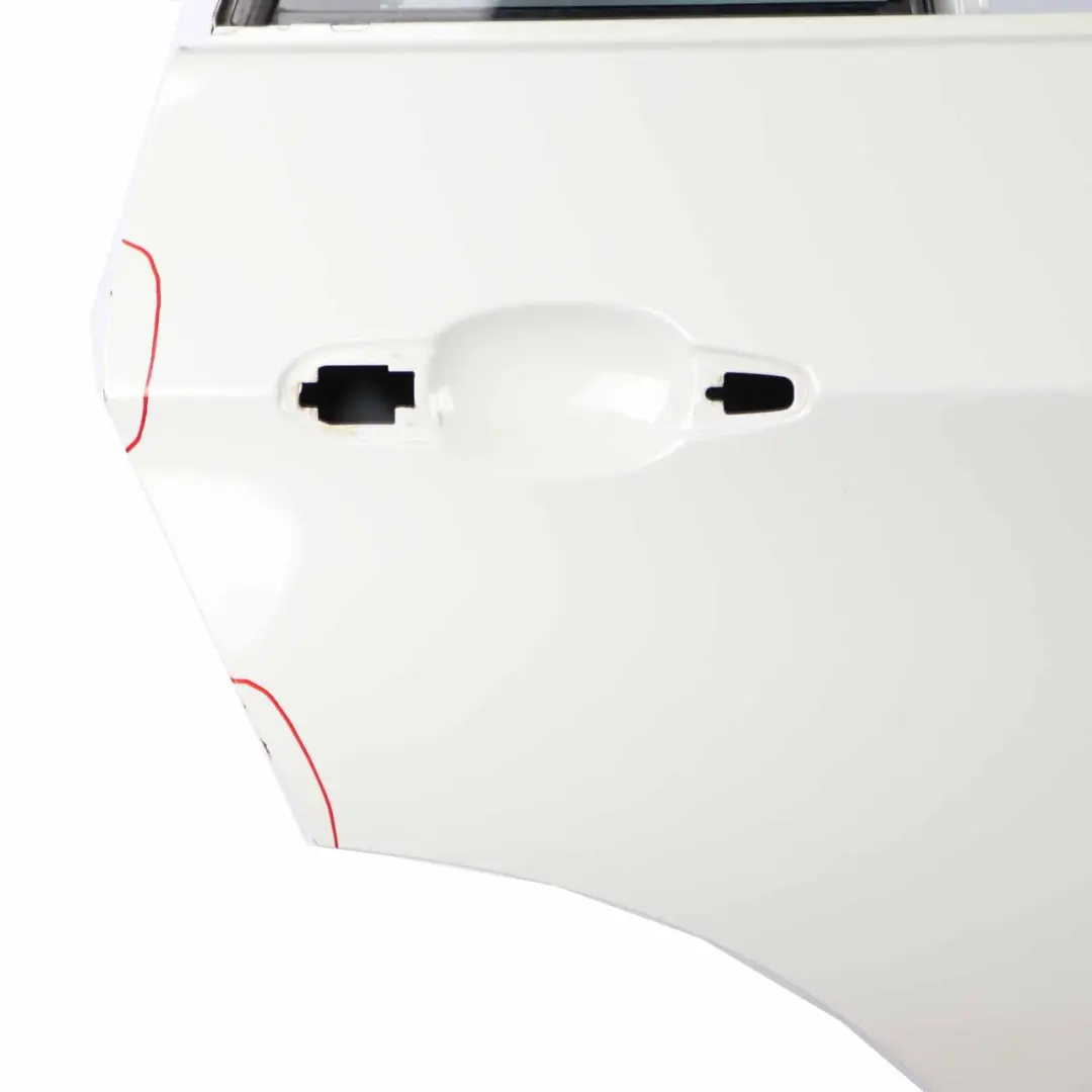 Door Rear Right O/S Alpinweiss White 3 - 300 to BMW X5 E70 with Part number 7261482 BMW X5 E70 Door Rear Right O/S Alpinweiss White 3 - 300 - SKU 7261482-AW - Part number 7261482