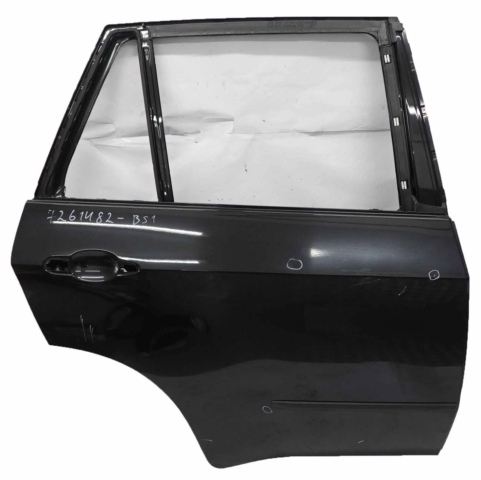 BMW X5 E70 Porta posteriore destra Nero Zaffiro Metallizzato - 475