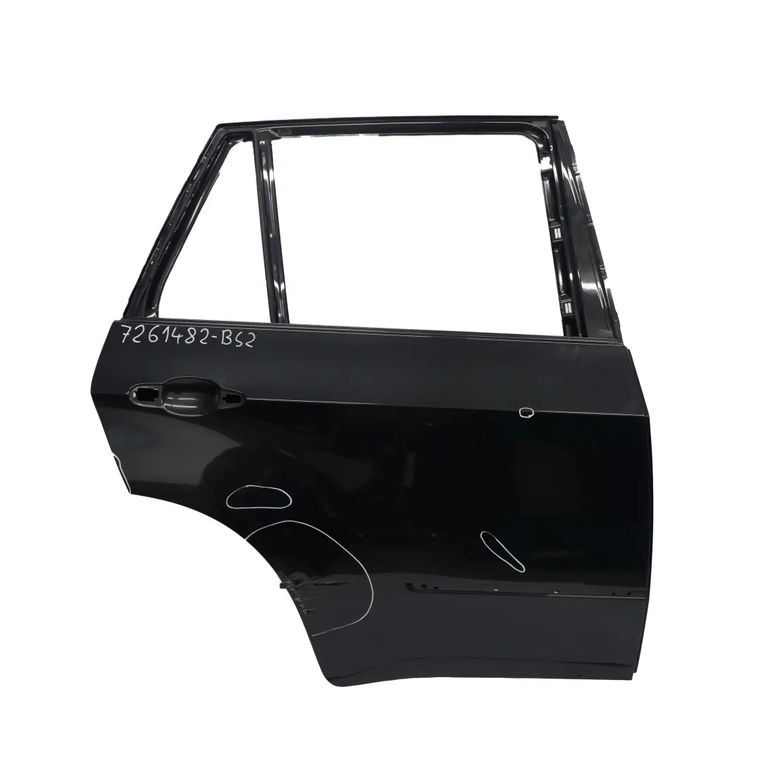 Puerta Trasera Derecha Zafiro Negro Metalizado - 475 para BMW X5 E70 con número de pieza 7261482 BMW X5 E70 Puerta Trasera Derecha Zafiro Negro Metalizado - 475 - SKU 7261482-BS2 - Número de pieza 7261482