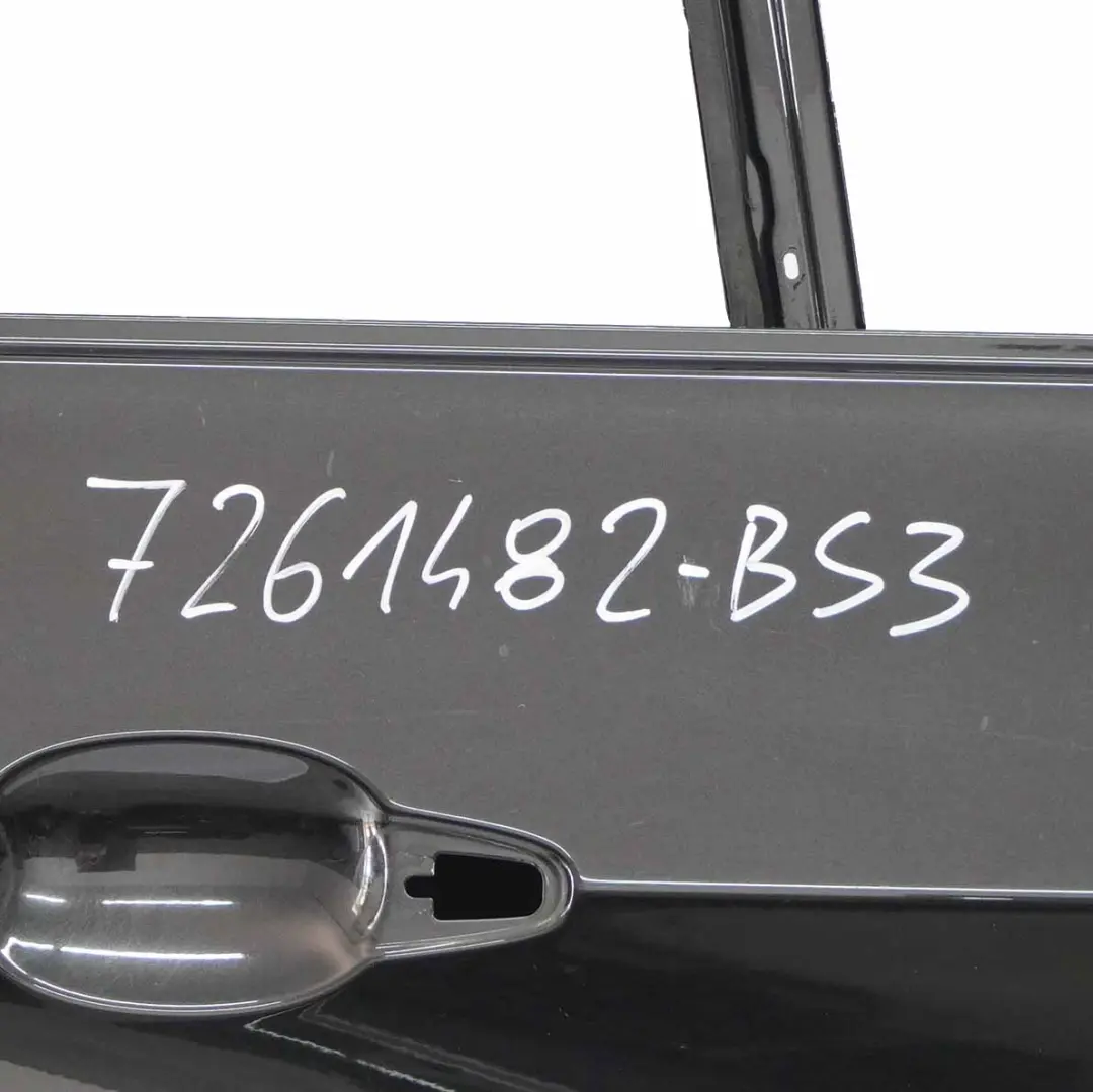 BMW X5 E70 Door Rear Right O/S Black Sapphire Metallic - 475 - SKU 7261482-BS3 - Part number 7261482