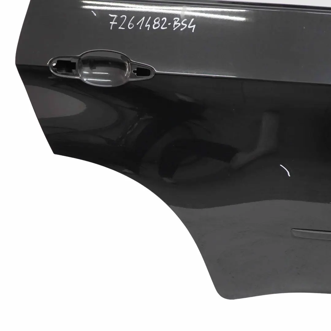 BMW X5 E70 Tür Hinten Rechts Black Sapphire Schwarz Metallic - 475 - SKU 7261482-BS4 - Teilenummer 7261482