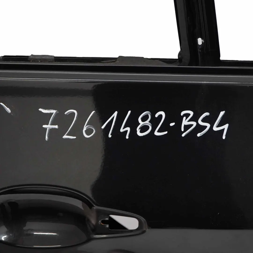 BMW X5 E70 Tür Hinten Rechts Black Sapphire Schwarz Metallic - 475 - SKU 7261482-BS4 - Teilenummer 7261482