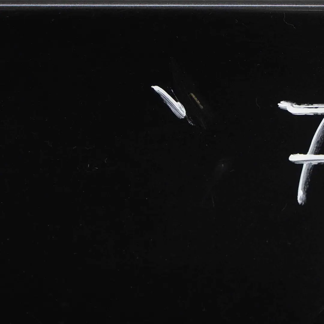 BMW X5 E70 Door Rear Right O/S Black Sapphire Metallic - 475 - SKU 7261482-BS4 - Part number 7261482