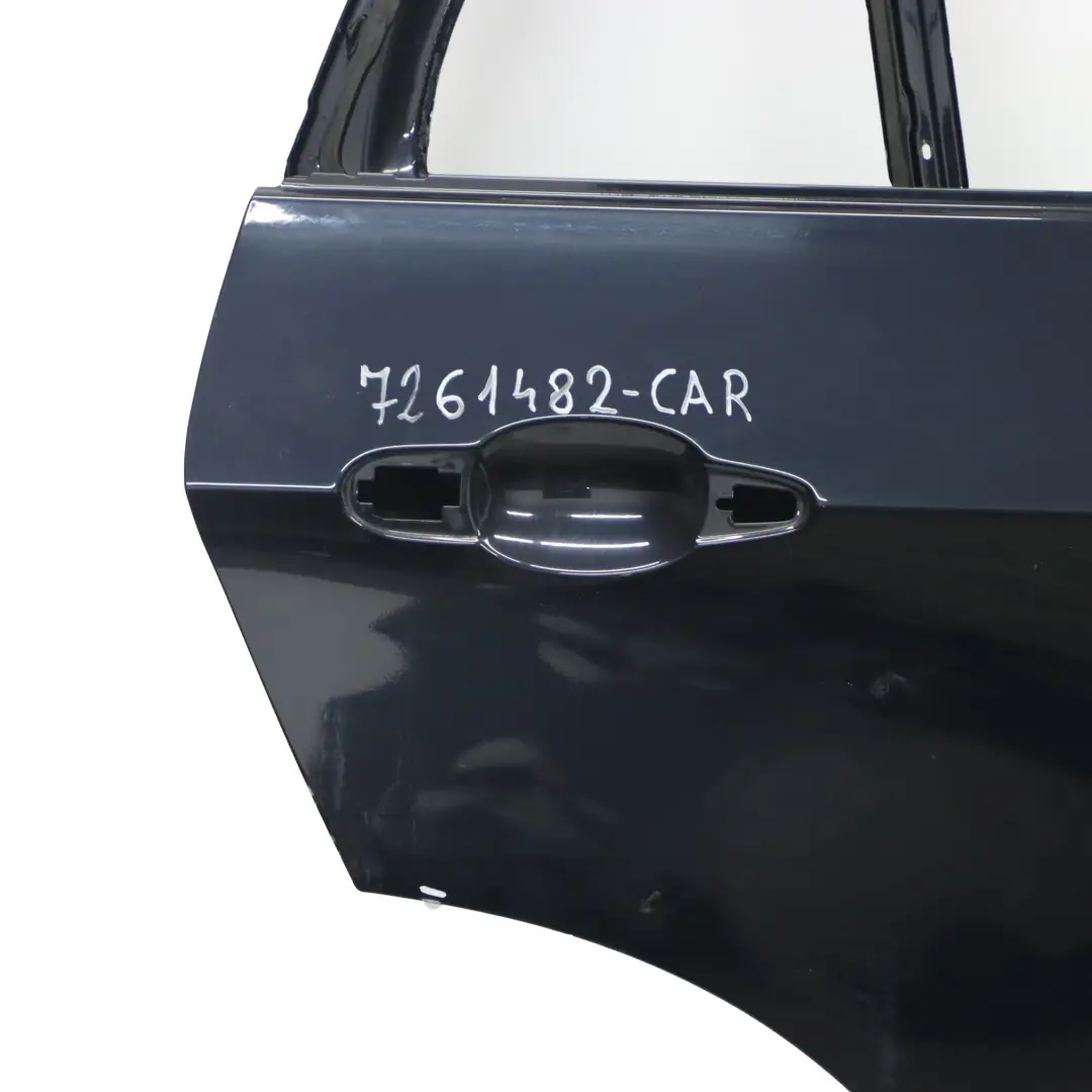 BMW X5 E70 Porte Arrière Droite Carbonschwarz Carbon Black - 416 - SKU 7261482-CAR - Numéro de pièce 7261482