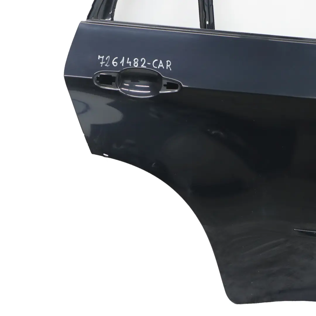 BMW X5 E70 Drzwi Tylne Prawe Carbonschwarz Carbon Black - 416 - SKU 7261482-CAR - Numer Części 7261482