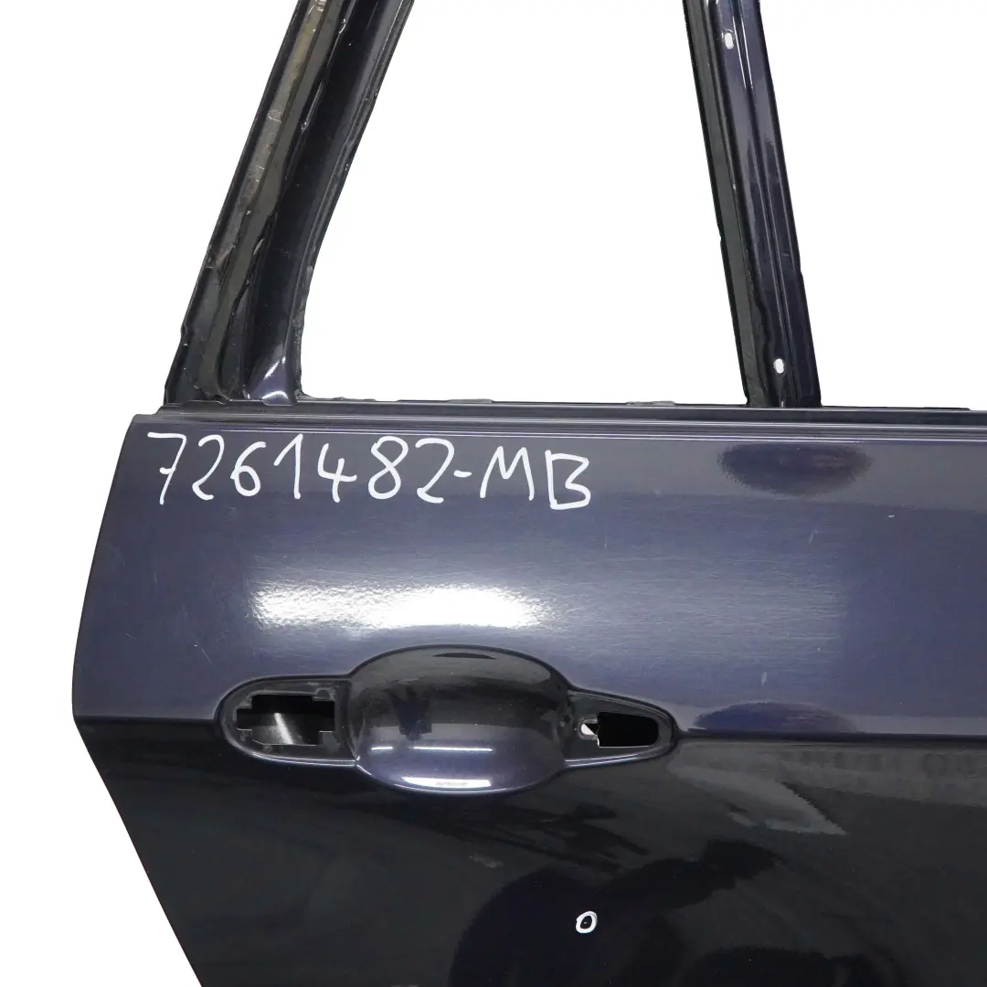 BMW X5 E70 Tür Hinten Rechts Monacoblau Monaco Blau Metallic - A35 - SKU 7261482-MB - Teilenummer 7261482