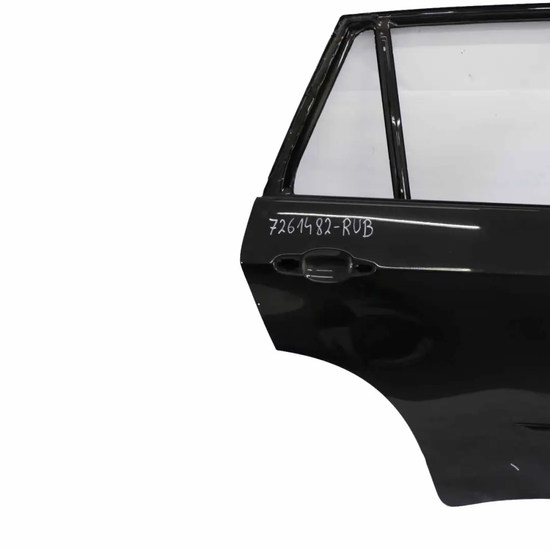 BMW X5 E70 Tür hinten rechts Rubinschwarz Rubinschwarz Metallic - S23 - SKU 7261482-RUB - Teilenummer 7261482
