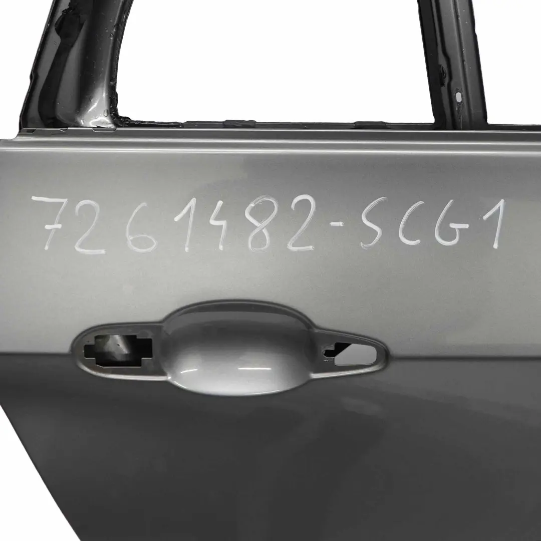 BMW X5 E70 Door Rear Right O/S Spacegrau Space Grey Metallic - A52 - SKU 7261482-SCG1 - Part number 7261482