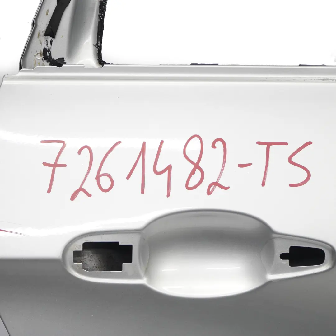 BMW X5 E70 Door Rear Right O/S Titansilber Titan Silver Metallic - 354 - SKU 7261482-TS - Part number 7261482