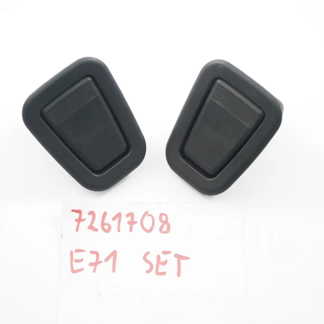 BMW X6 E71 Dach Mantel haken Innenraum Dachhimmel Heck verkleidung Set - SKU 7261708 - Teilenummer 7261708