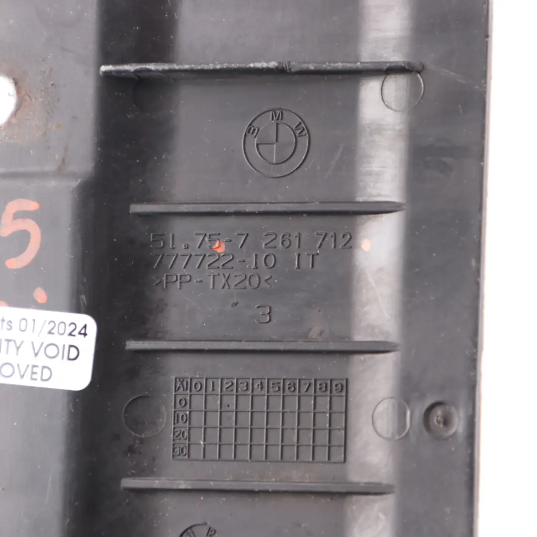 BMW X3 F25 Osłona Panel Zaślepka Komory Silnika - SKU 7261712 - Numer Części 7261712