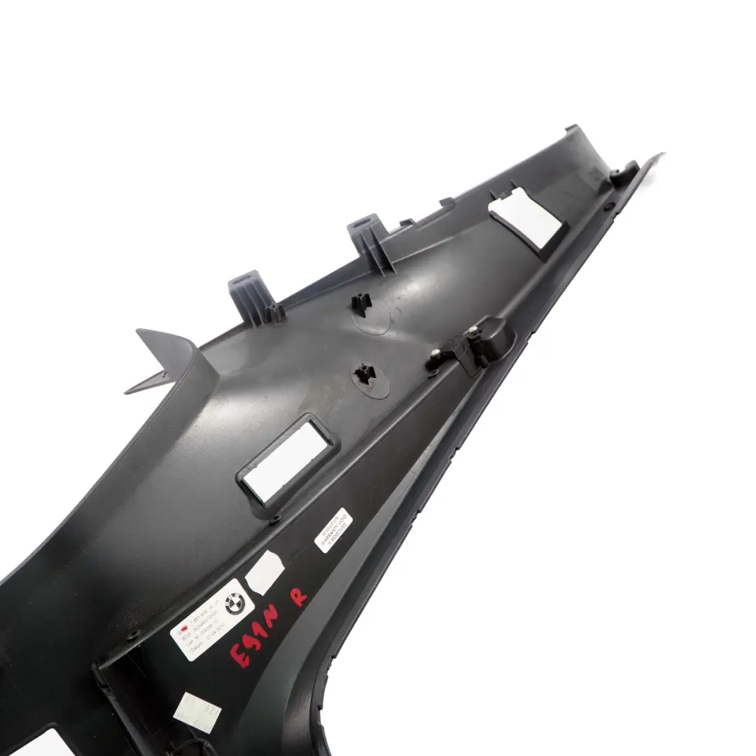 Column D Window Trim Right O/S Black to BMW E91 LCI Touring Cover with Part number 7261906 BMW E91 LCI Touring Cover Column D Window Trim Right O/S Black - SKU 7261906 - Part number 7261906