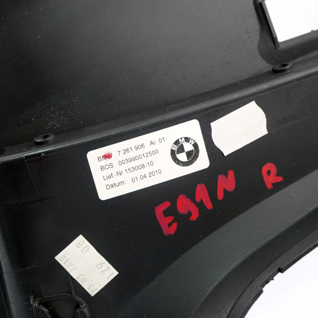BMW E91 LCI Touring Copertura Colonna D Finestra Trim Destra Nero - SKU 7261906 - Numero di parte 7261906