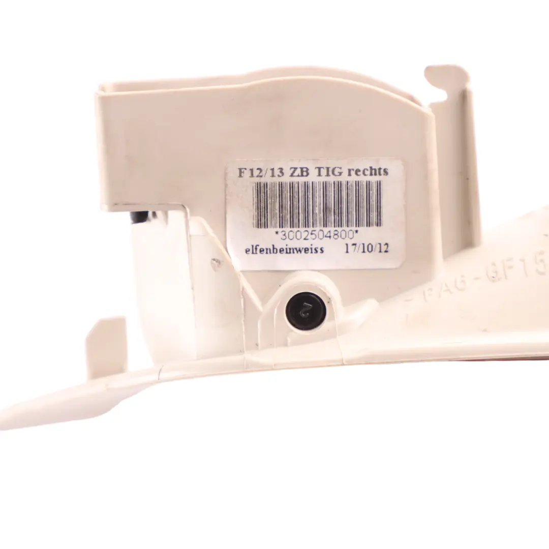  Tirador Puerta Interior BMW F06 F12 F13 Derecha Marfil Blanco 7225442 - SKU 7262004 - Número de pieza 7262004