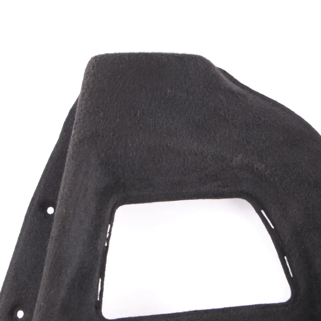 Trunk Trim Cover Rear Right O/S Boot Lateral Panel Covering to Mini R56 with Part number 7262286 Mini R56 Trunk Trim Cover Rear Right O/S Boot Lateral Panel Covering - SKU 7262286 - Part number 7262286