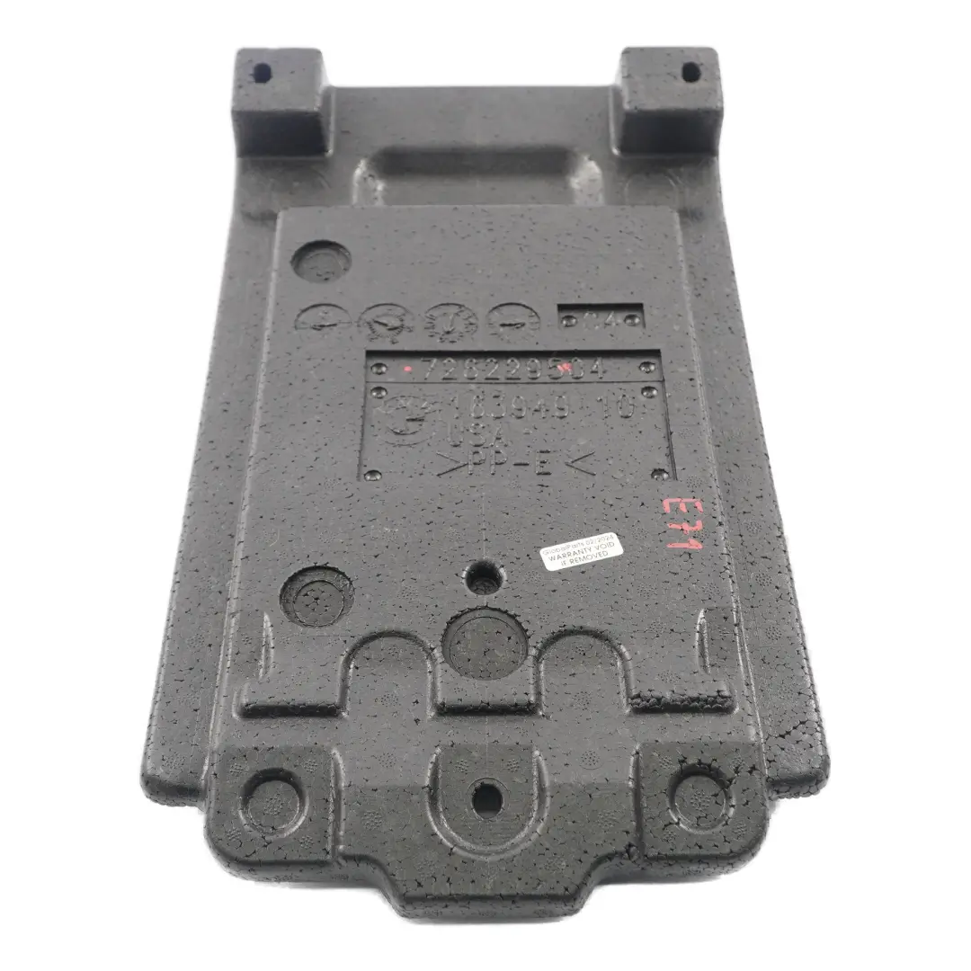 BMW X6 E71 Sedile Posteriore Pannello Rivestimento Schiuma Inserto - SKU 7262295 - Numero di parte 7262295