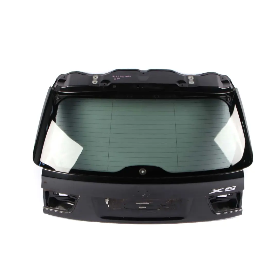 Boot Trunk Lid Rear Tailgate Panel Black Sapphire Metallic - 475 to BMW X5 E70 with Part number 7262544 BMW X5 E70 Boot Trunk Lid Rear Tailgate Panel Black Sapphire Metallic - 475 - SKU 7262544-BS1 - Part number 7262544