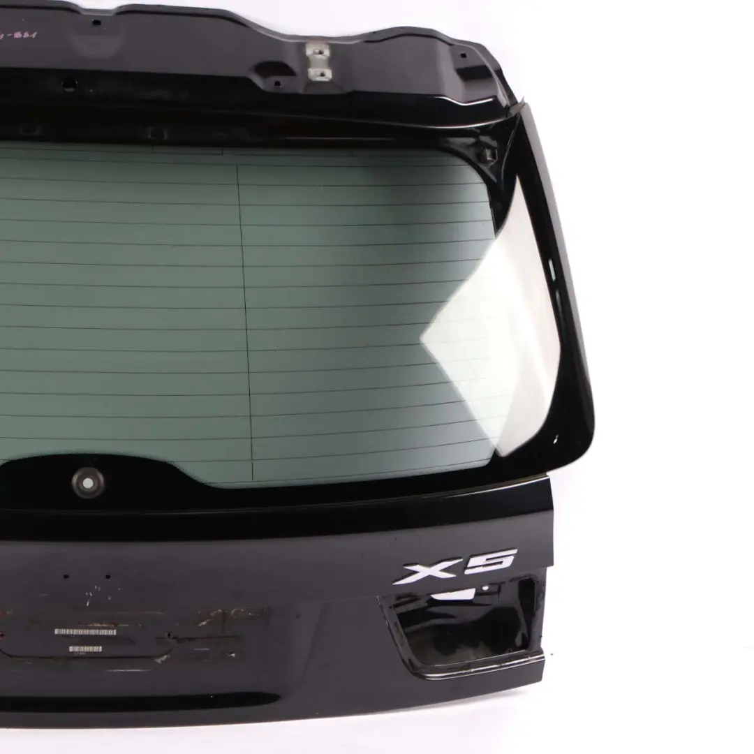 Boot Trunk Lid Rear Tailgate Panel Black Sapphire Metallic - 475 to BMW X5 E70 with Part number 7262544 BMW X5 E70 Boot Trunk Lid Rear Tailgate Panel Black Sapphire Metallic - 475 - SKU 7262544-BS1 - Part number 7262544