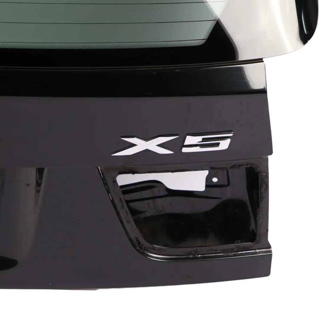 Boot Trunk Lid Rear Tailgate Panel Black Sapphire Metallic - 475 to BMW X5 E70 with Part number 7262544 BMW X5 E70 Boot Trunk Lid Rear Tailgate Panel Black Sapphire Metallic - 475 - SKU 7262544-BS1 - Part number 7262544