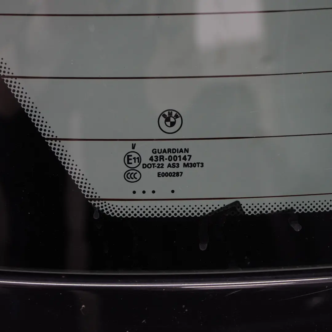 BMW X5 E70 Rear Boot Trunk Lid Tailgate Black Sapphire Metallic - 475 - SKU 7262544-BS2 - Part number 7262544