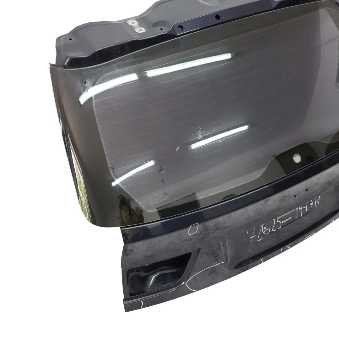 BMW X5 E70 Boot Trunk Lid Rear Tailgate Monacoblau Monaco Blue Metallic - A35 - SKU 7262544-MB - Part number 7262544