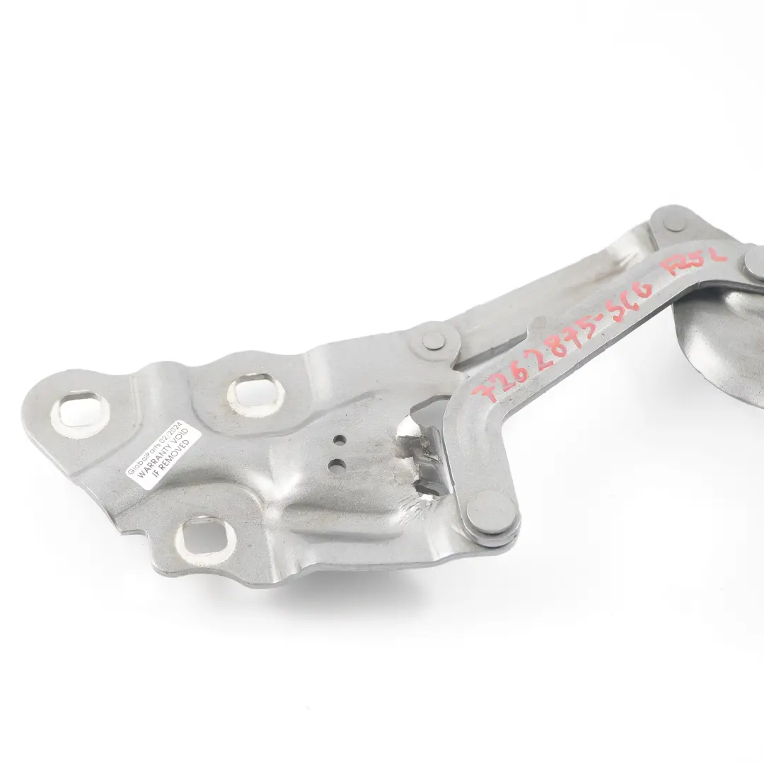 Cerniera Cofano Anteriore Sinistra Grigio Siderale A52 7210729 per BMW X3 F25 X4 F26 con numero di parte 7262875 BMW X3 F25 X4 F26 Cerniera Cofano Anteriore Sinistra Grigio Siderale A52 7210729 - SKU 7262875-SCG - Numero di parte 7262875