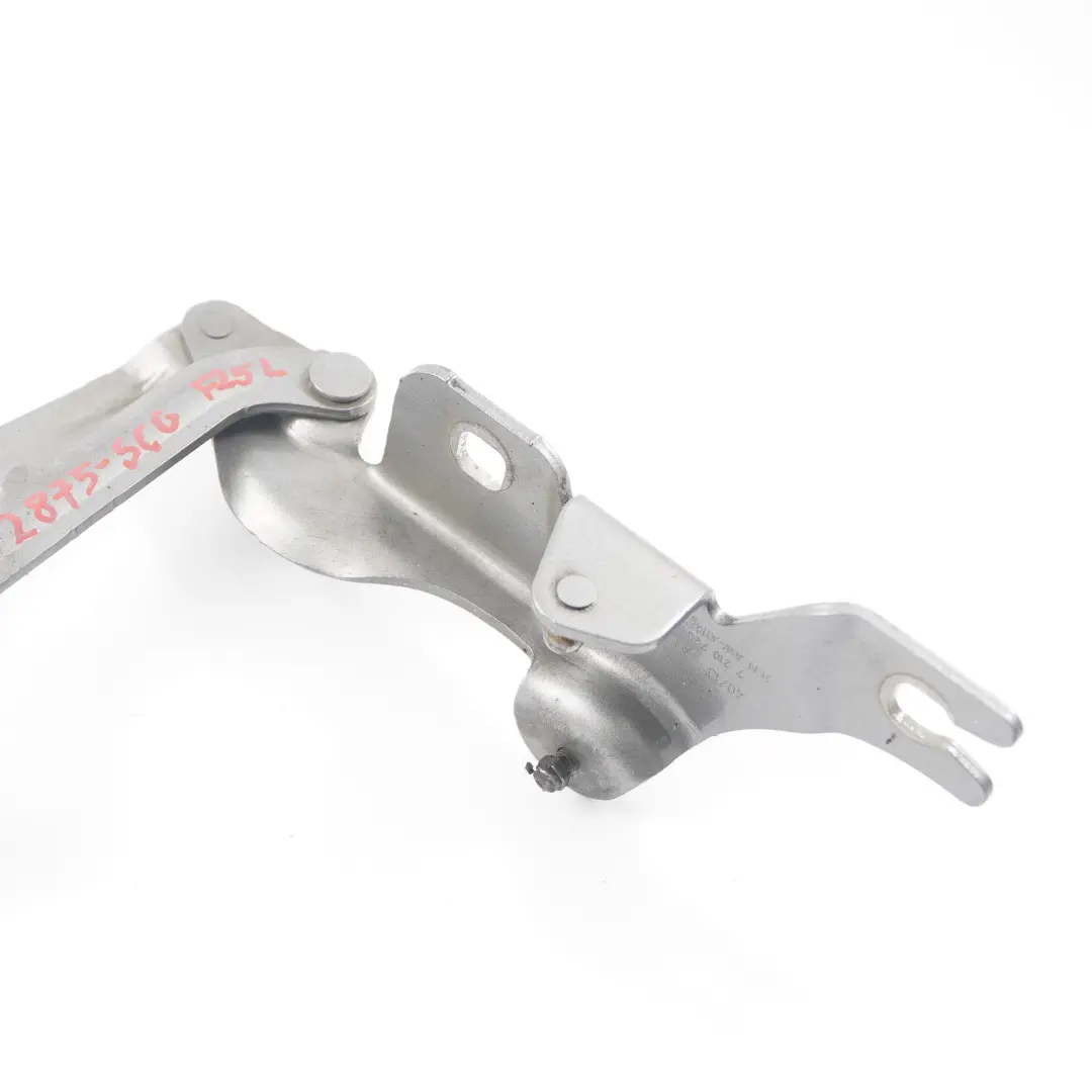 BMW X3 F25 X4 F26 Charnière De Capot Avant Gauche Gris Sidéral A52 7210729 - SKU 7262875-SCG - Numéro de pièce 7262875