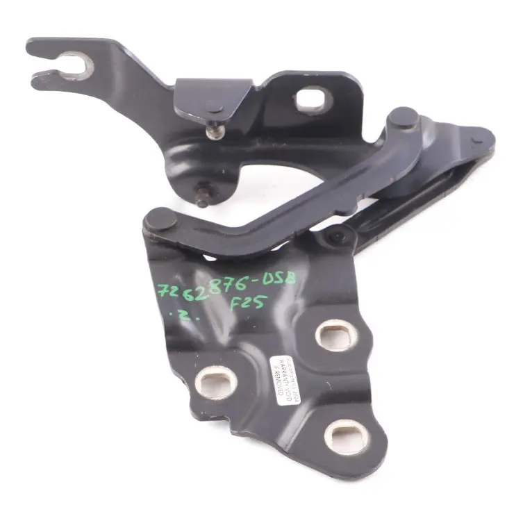 Bonnet Hinge BMW X3 F25 X4 F26 Right O/S Engine Hood Deep Sea Blue - A76 7210730 to with Part number 7262876 Bonnet Hinge BMW X3 F25 X4 F26 Right O/S Engine Hood Deep Sea Blue - A76 7210730 - SKU 7262876-DSB - Part number 7262876