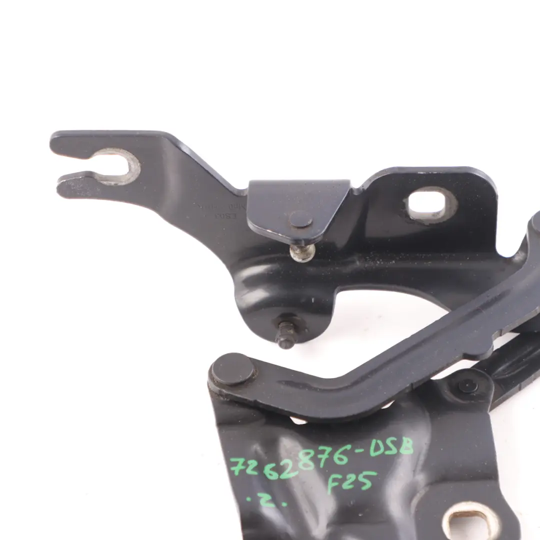 Bonnet Hinge BMW X3 F25 X4 F26 Right O/S Engine Hood Deep Sea Blue - A76 7210730 to with Part number 7262876 Bonnet Hinge BMW X3 F25 X4 F26 Right O/S Engine Hood Deep Sea Blue - A76 7210730 - SKU 7262876-DSB - Part number 7262876