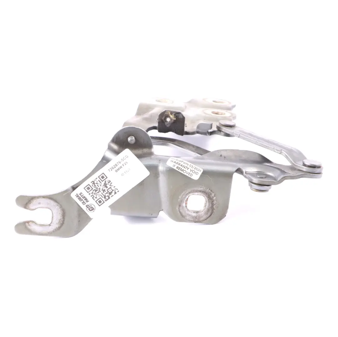  Bonnet Hinge BMW X3 F25 X4 F26 Right O/S Engine Hood Space Grey Metallic - A52 - SKU 7262876-SCG - Part number 7262876