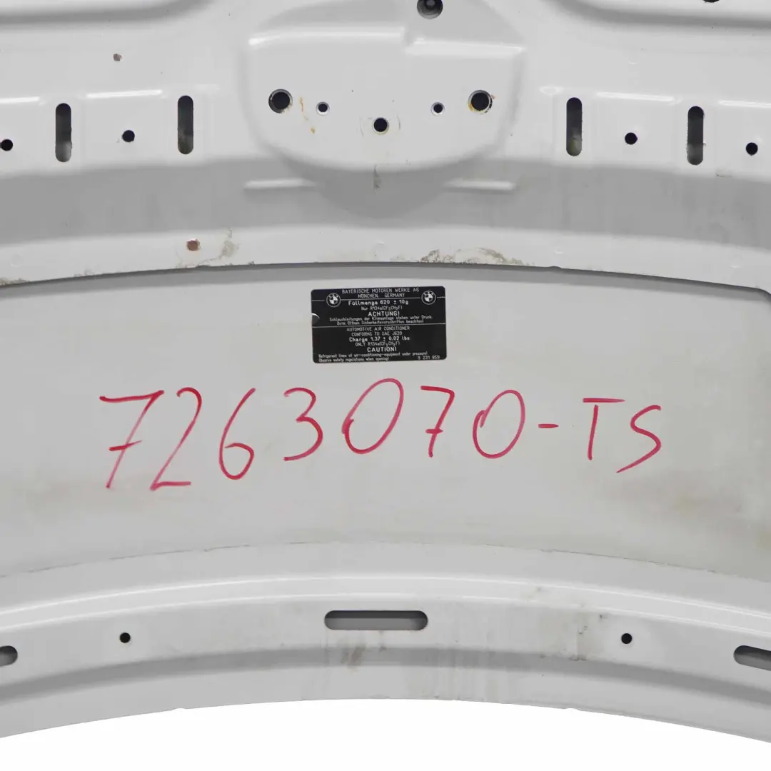 Bonnet Front Hood Titansilber Titan Silver Metallic - 354 to BMW E92 E93 LCI with Part number 7168514 BMW E92 E93 LCI Bonnet Front Hood Titansilber Titan Silver Metallic - 354 - SKU 7263070-TS - Part number 7168514