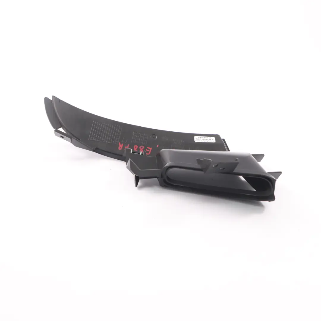 BMW E82 E88 Air Duct Channel Front Right O/S Brake Cooling Duct - SKU 7263126 - Part number 7263126