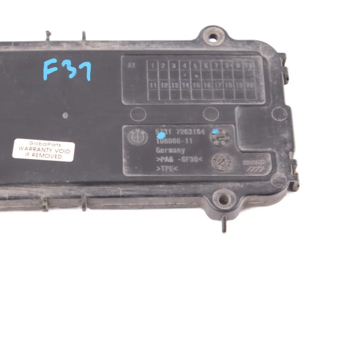 Pannello di copertura bagagli per BMW F31 con numero di parte 7263164 BMW F31 Pannello di copertura bagagli - SKU 7263164 - Numero di parte 7263164