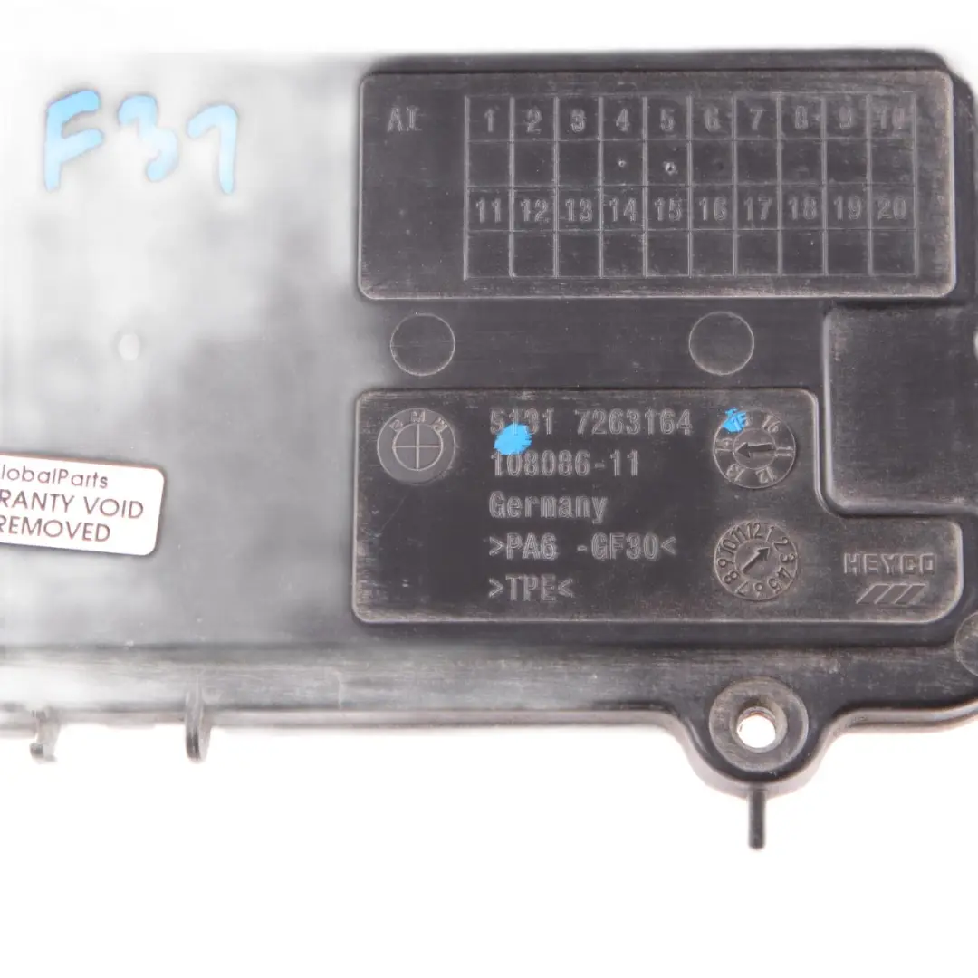 Osłona Pokrywa Zaślepka Plastik do BMW F31 o numerze 7263164 BMW F31 Osłona Pokrywa Zaślepka Plastik - SKU 7263164 - Numer Części 7263164