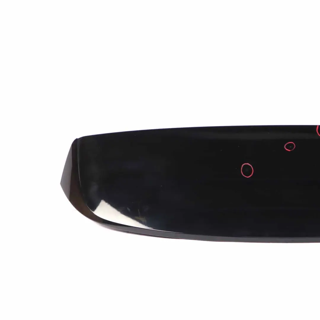 BMW F31 Touring Rear Spoiler Boot Lid Tailgate Trim Panel Schwarz 2 Black - 668 - SKU 7263168-SCH - Part number 7263168