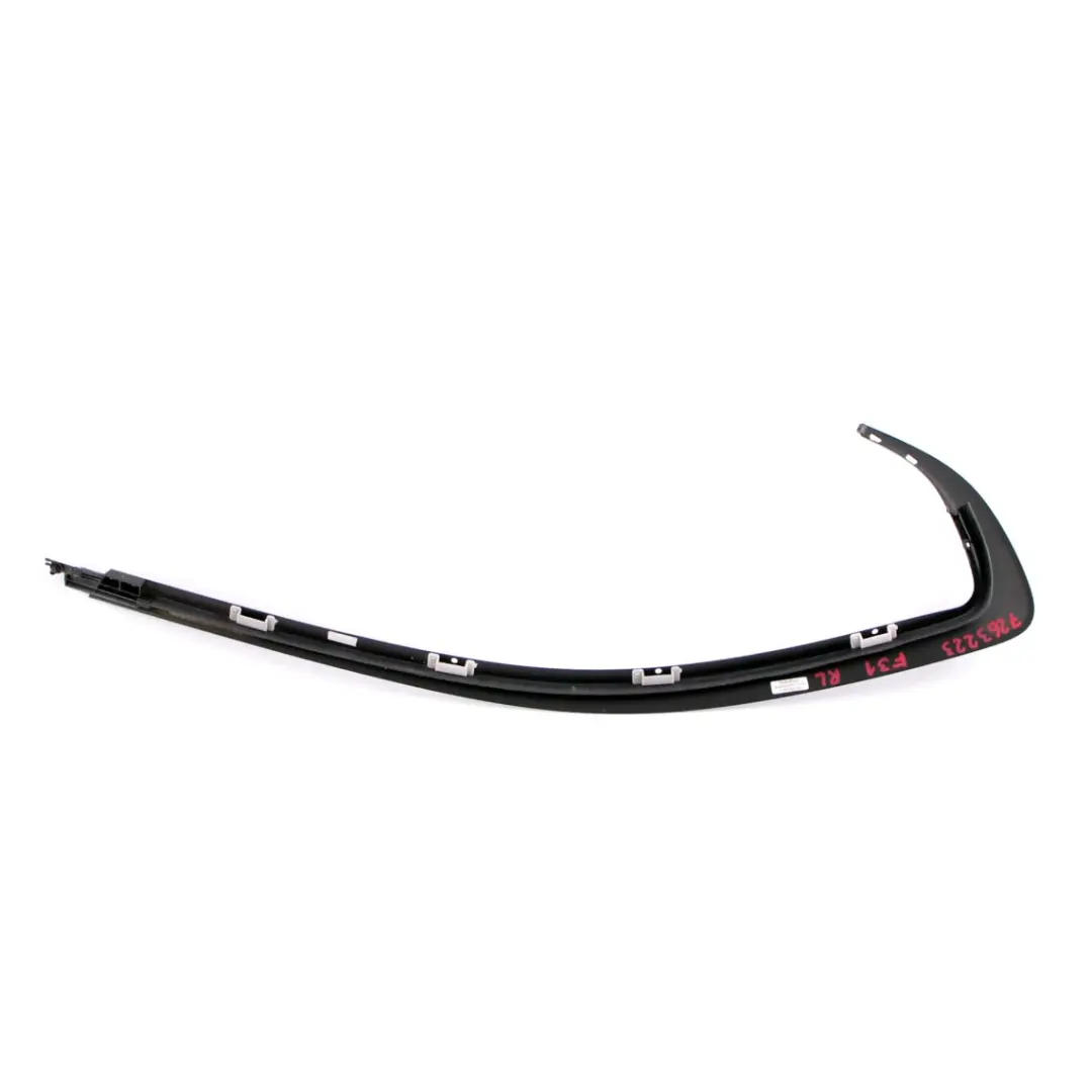 Moulding Trim Strip Side Frame Rear Left N/S Black to BMW 3 Series F31 with Part number 7263223 BMW 3 Series F31 Moulding Trim Strip Side Frame Rear Left N/S Black - SKU 7263223 - Part number 7263223