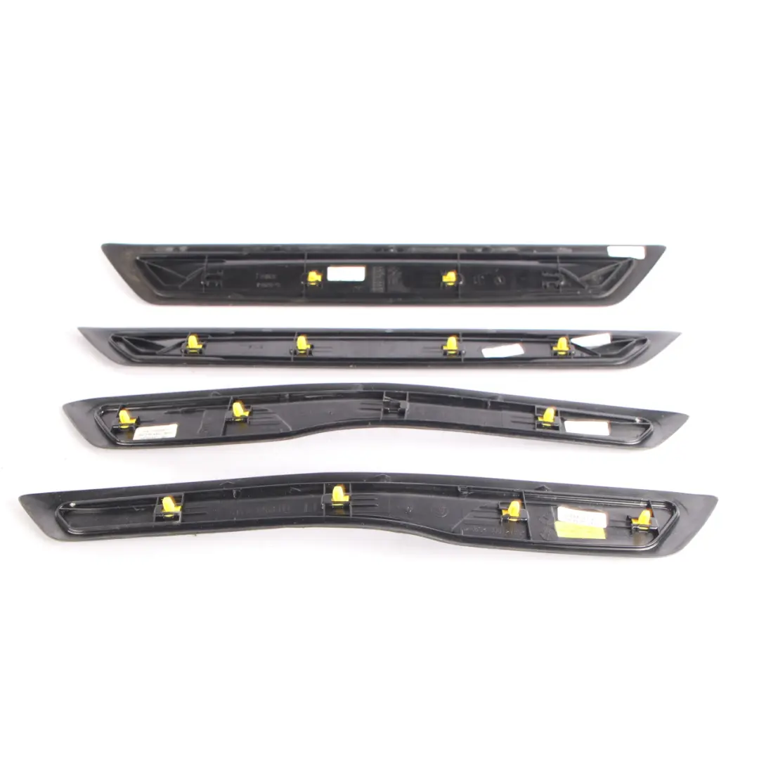 Strip Entrance Interior Trim Front Rear Left Right Set to BMW F30 F31 Cover with Part number 7263313 BMW F30 F31 Cover Strip Entrance Interior Trim Front Rear Left Right Set - SKU 7263313-2 - Part number 7263313