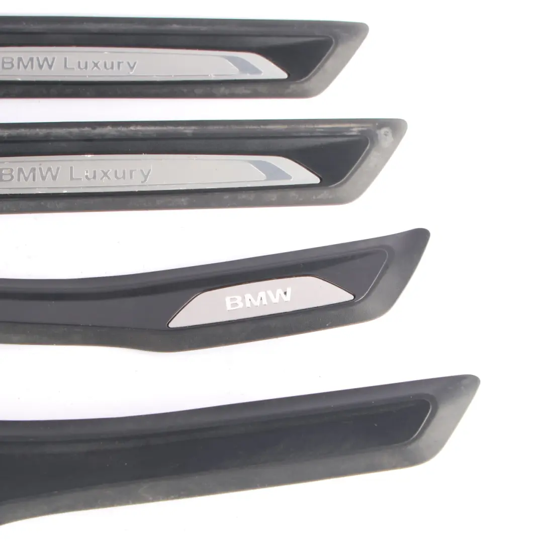 Strip Entrance Interior Trim Front Rear Left Right Set to BMW F30 F31 Cover with Part number 7263313 BMW F30 F31 Cover Strip Entrance Interior Trim Front Rear Left Right Set - SKU 7263313-2 - Part number 7263313