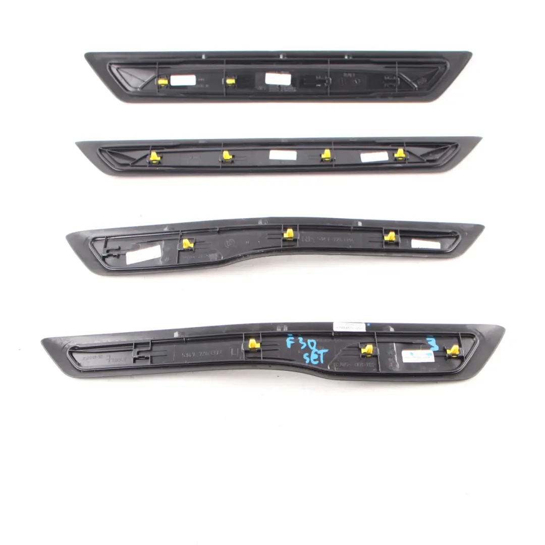 BMW F30 F31 Coperchio ingresso davanzale porta Striscia interna rivestimento Set - SKU 7263313-3 - Numero di parte 7263313